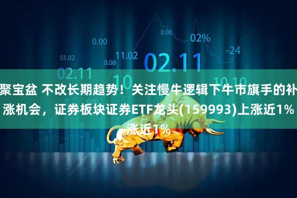 聚宝盆 不改长期趋势！关注慢牛逻辑下牛市旗手的补涨机会，证券板块证券ETF龙头(159993)上涨近1%